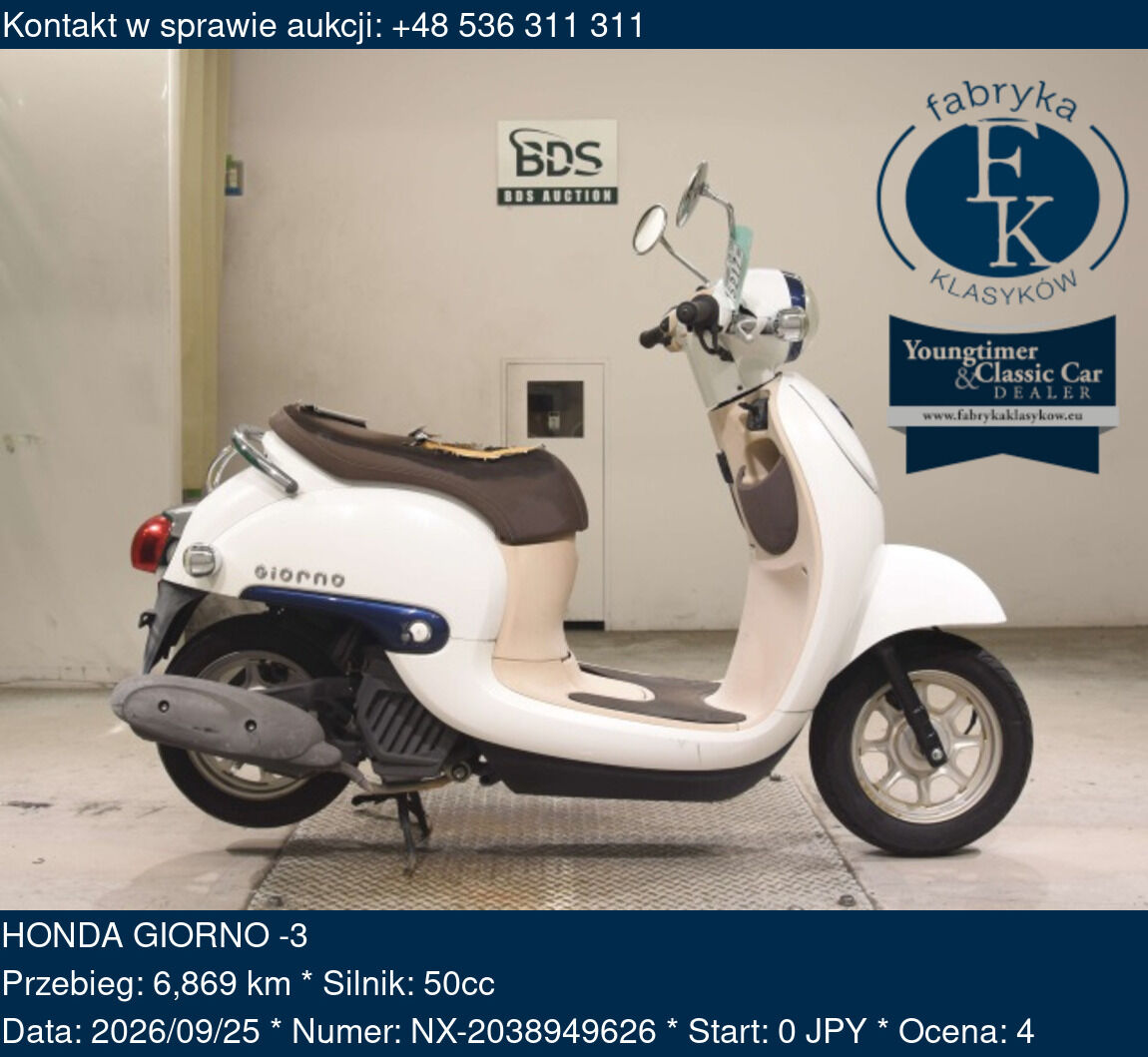 HONDA GIORNO -3  - zdjęcie 2