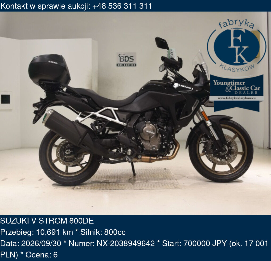 SUZUKI V STROM 800DE  - zdjęcie 2