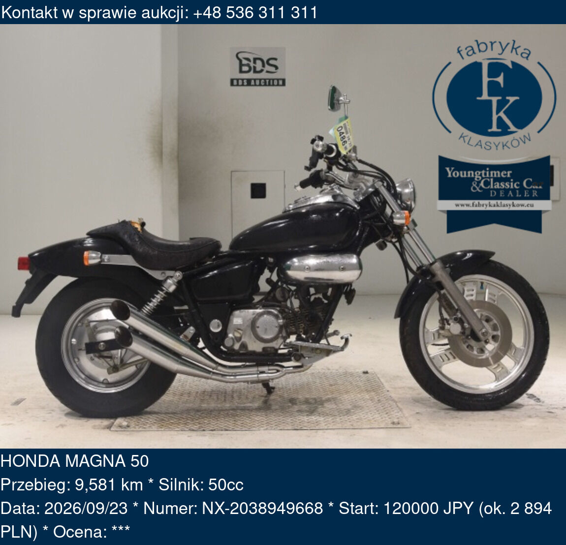 HONDA MAGNA 50 - zdjęcie 2