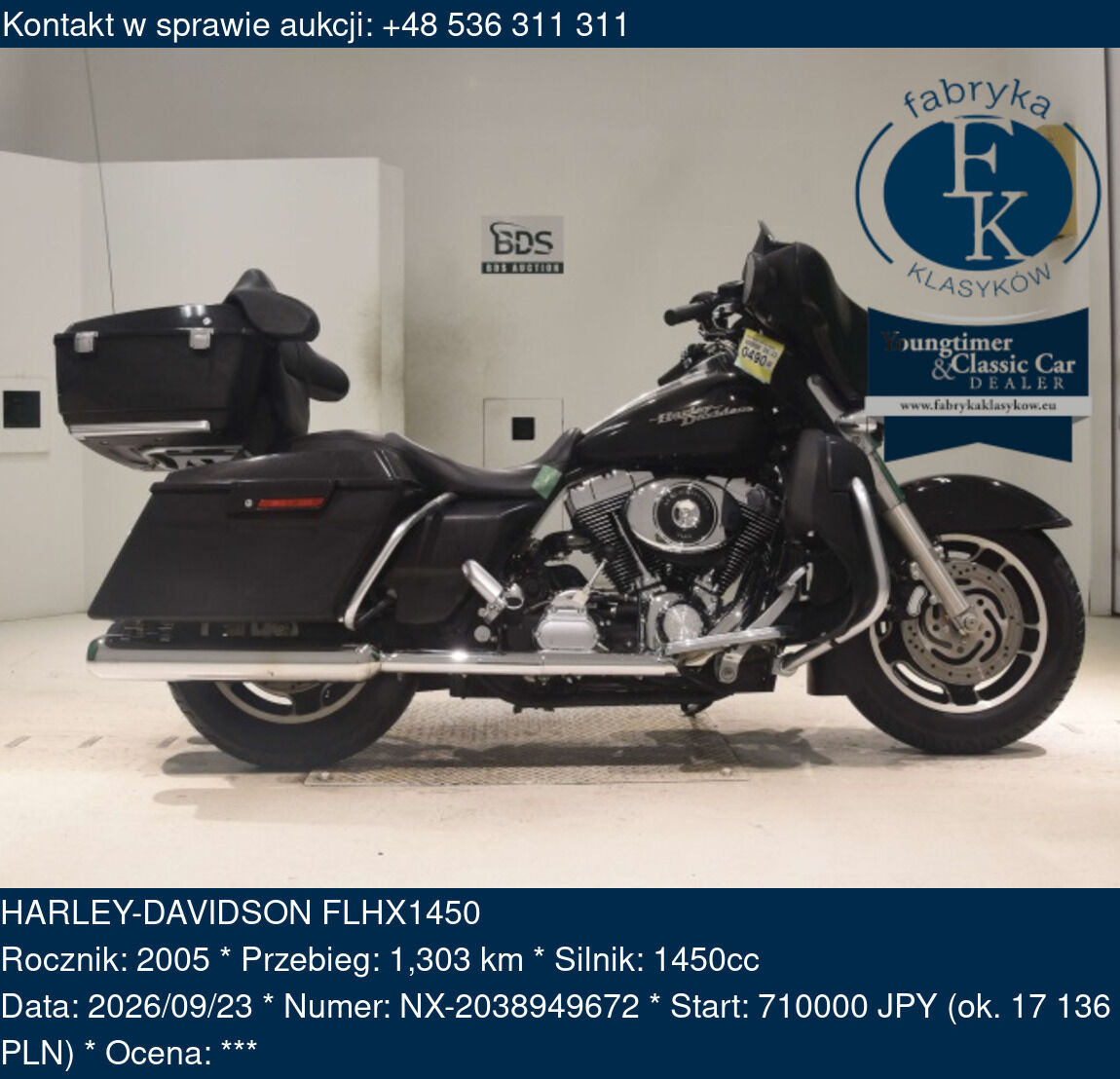 HARLEY-DAVIDSON FLHX1450 2005 - zdjęcie 2