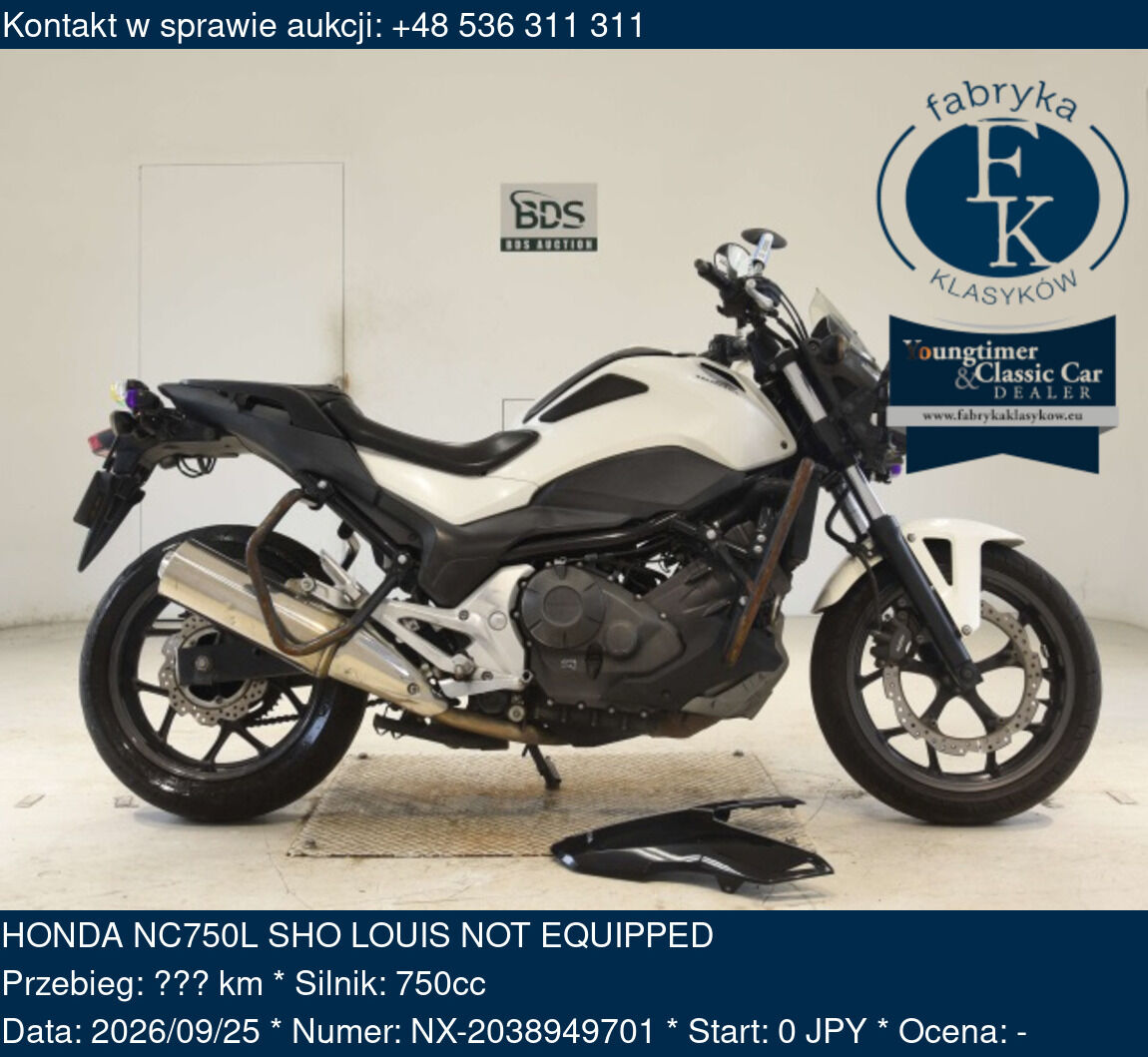 HONDA NC750L SHO LOUIS NOT EQUIPPED  - zdjęcie 2