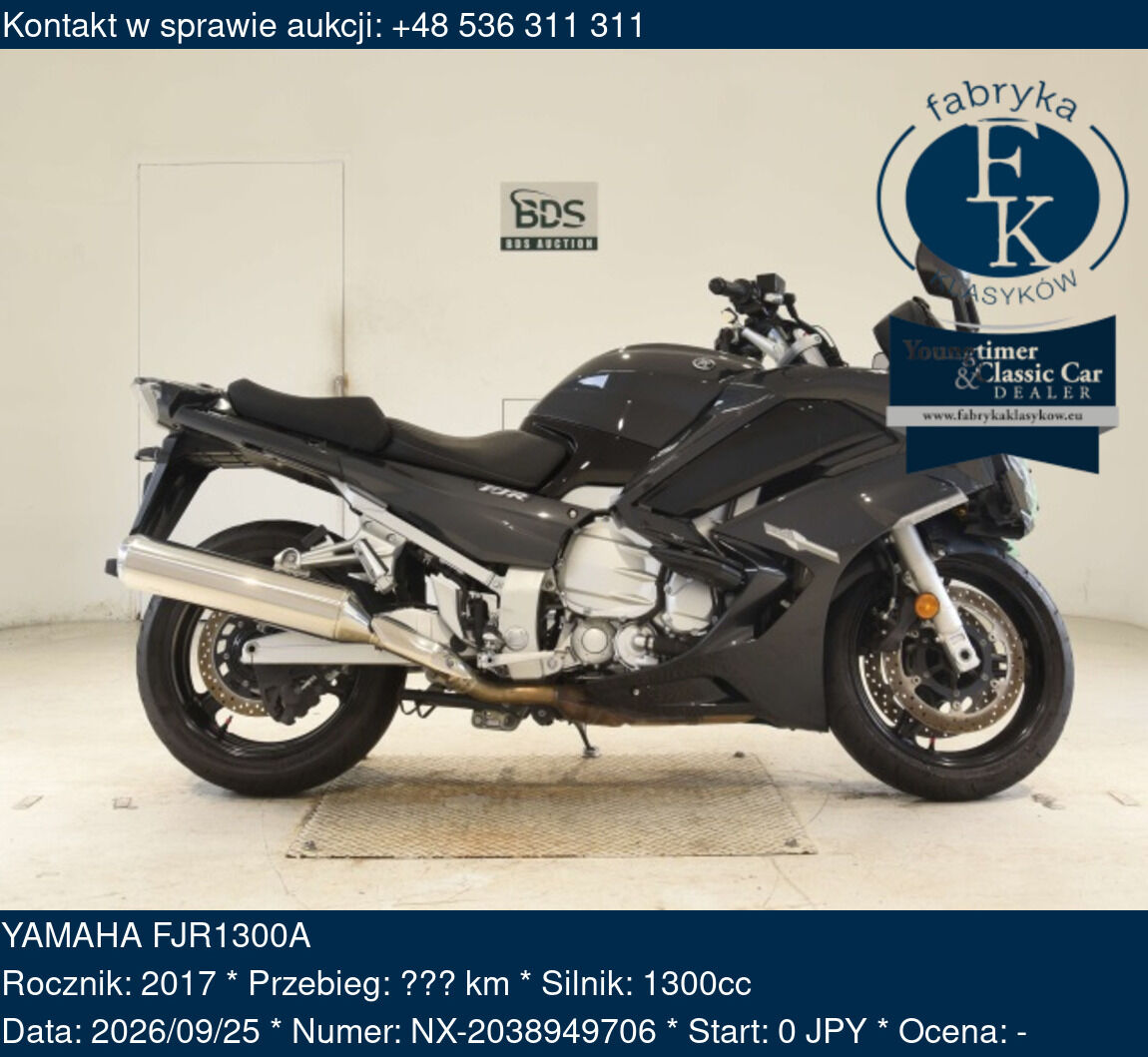 YAMAHA FJR1300A 2017 - zdjęcie 2