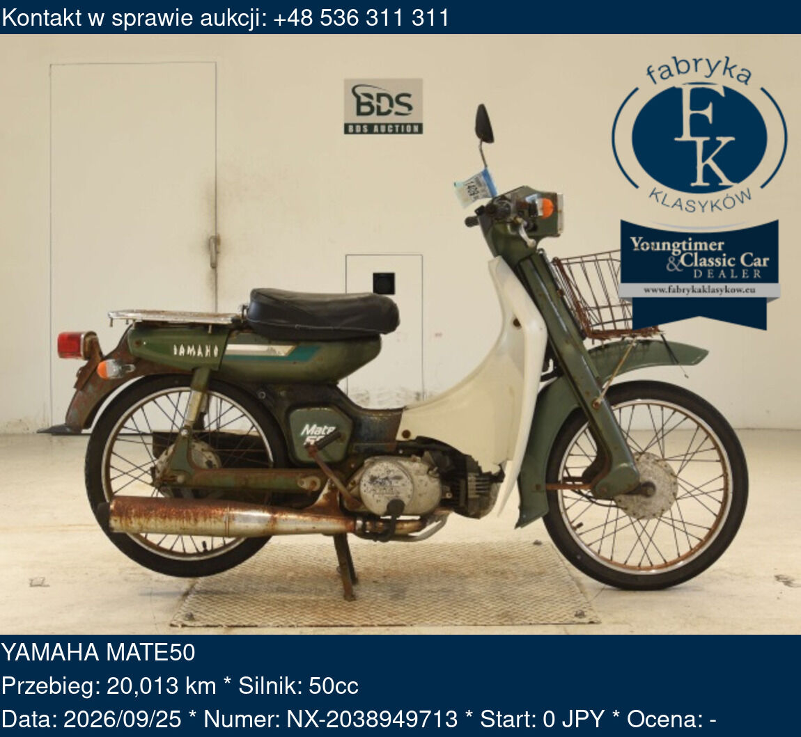 YAMAHA MATE50 - zdjęcie 2
