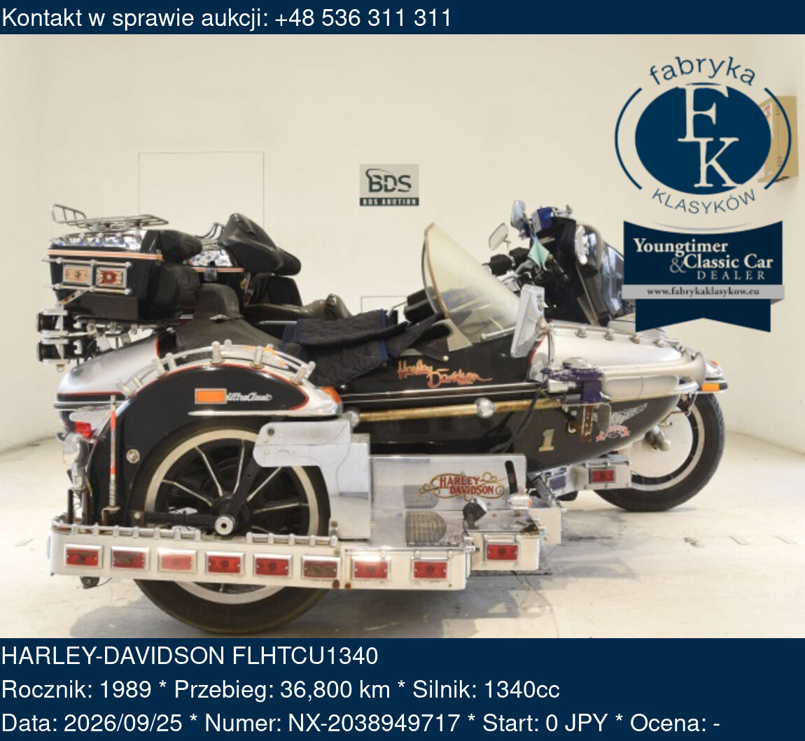 HARLEY-DAVIDSON FLHTCU1340 1989 - zdjęcie 2