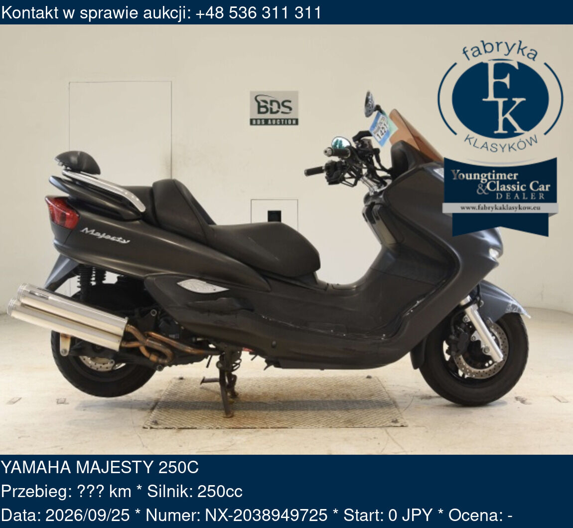 YAMAHA MAJESTY 250C  - zdjęcie 2