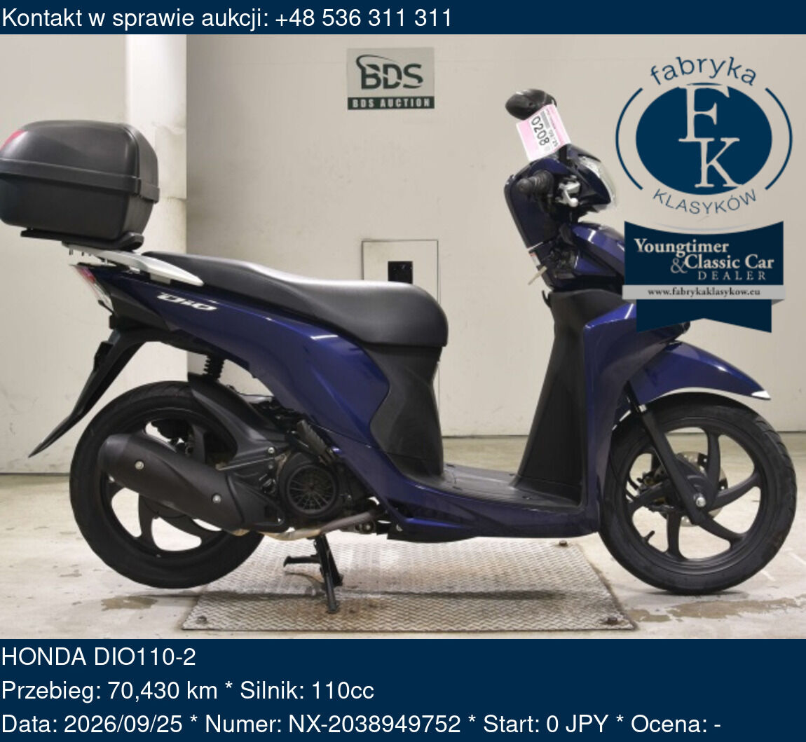 HONDA DIO110-2  - zdjęcie 2