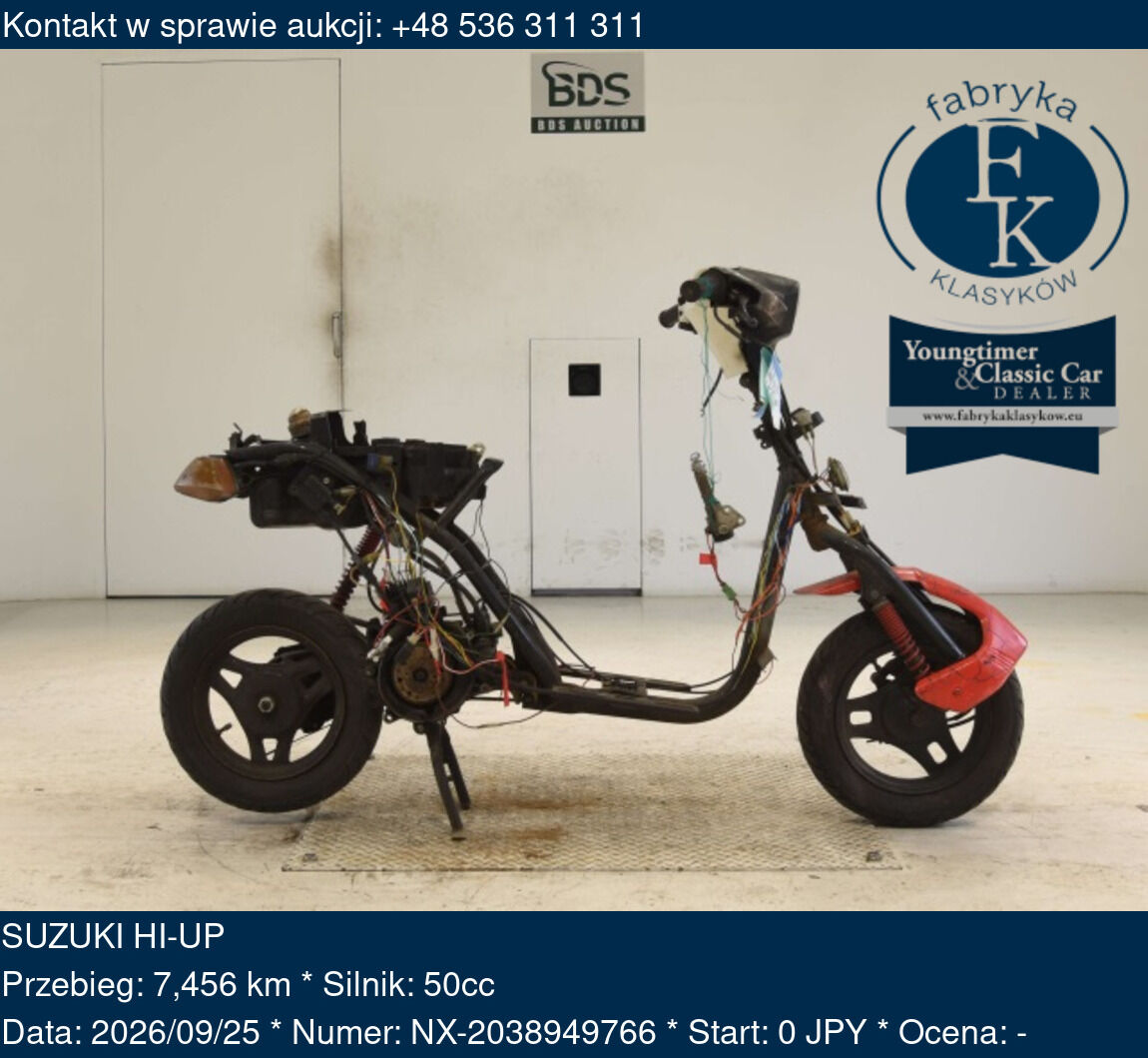 SUZUKI HI-UP  - zdjęcie 2