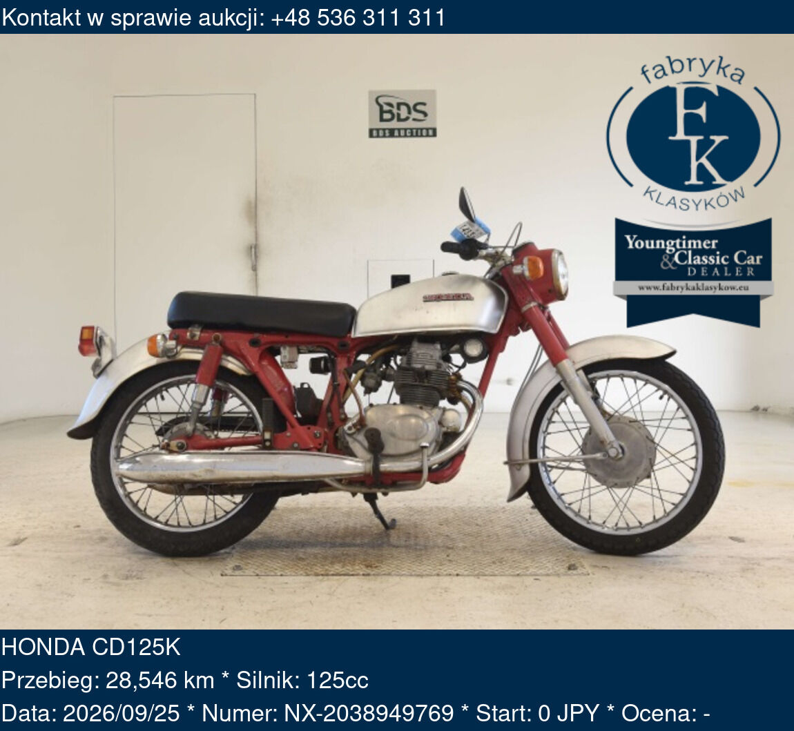 HONDA CD125K  - zdjęcie 2
