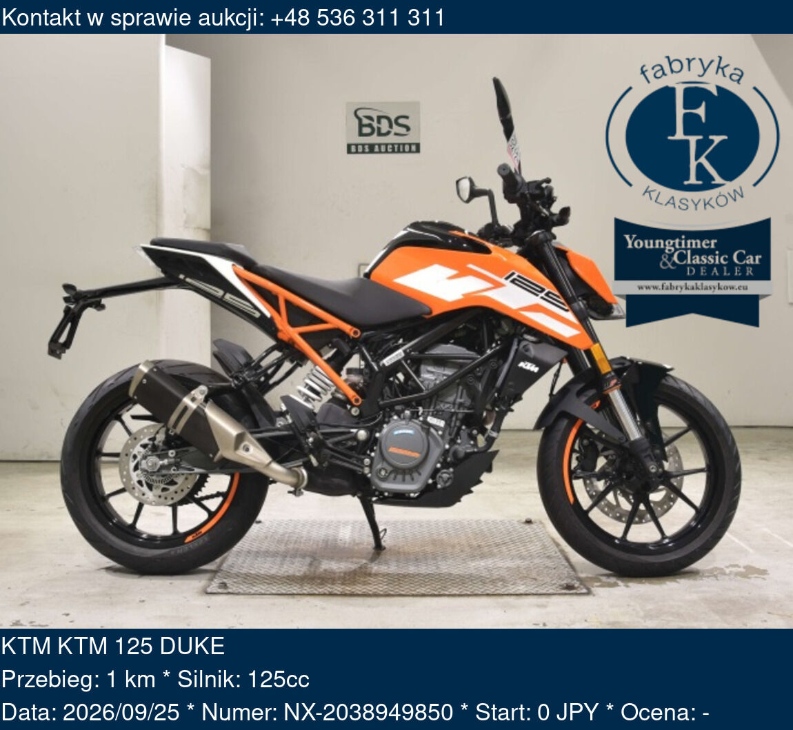 KTM KTM 125 DUKE - zdjęcie 2
