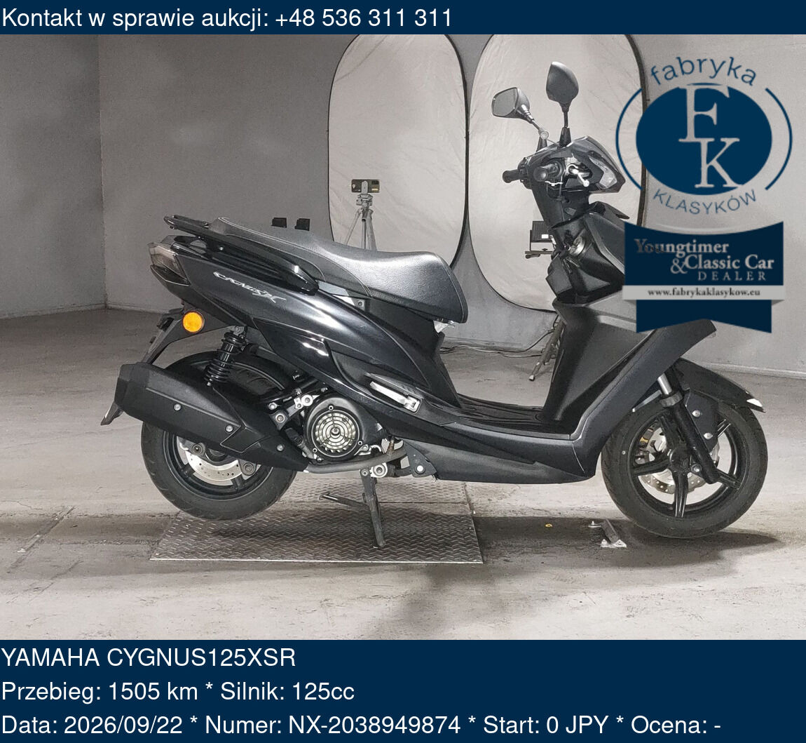YAMAHA CYGNUS125XSR  - zdjęcie 2