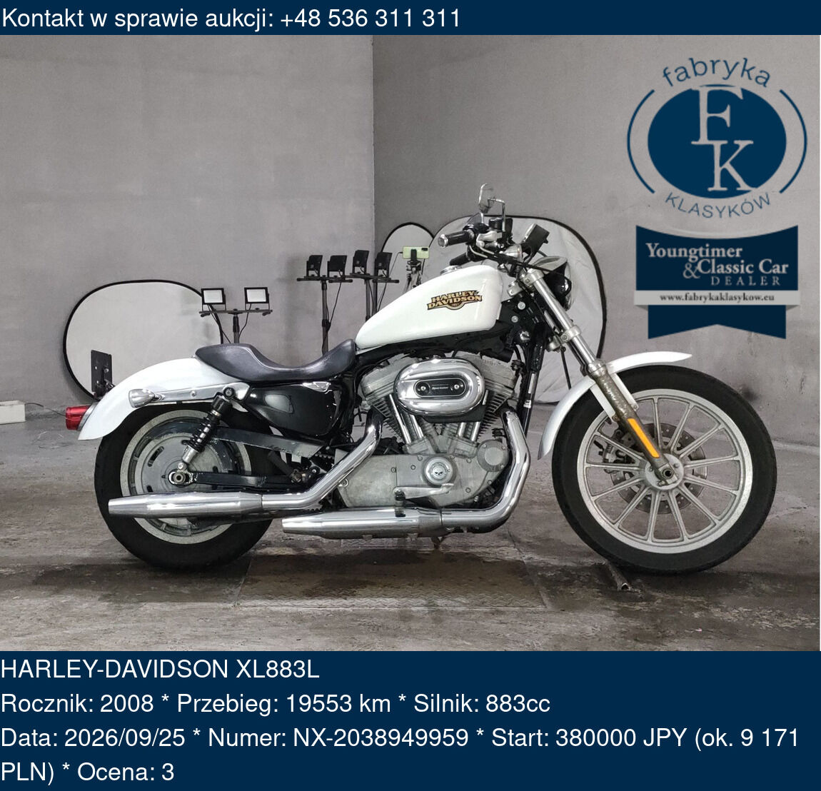 HARLEY-DAVIDSON XL883L 2008 - zdjęcie 2