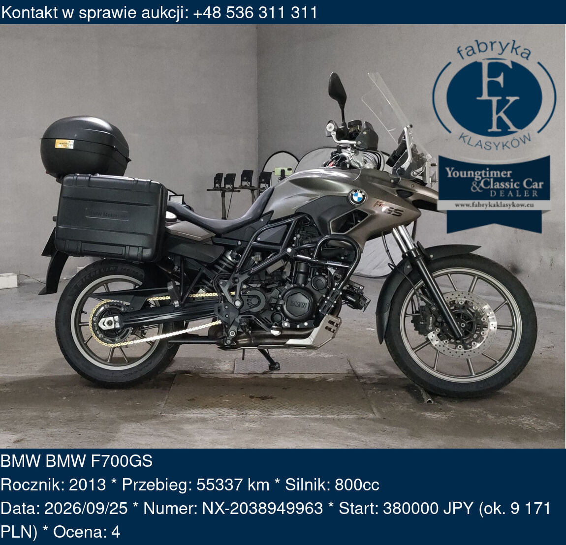 BMW BMW F700GS 2013 - zdjęcie 2