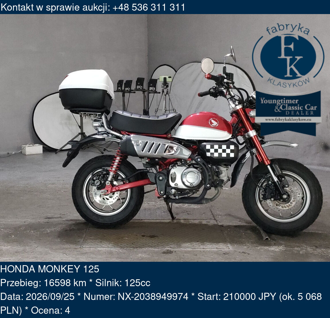 HONDA MONKEY 125  - zdjęcie 2