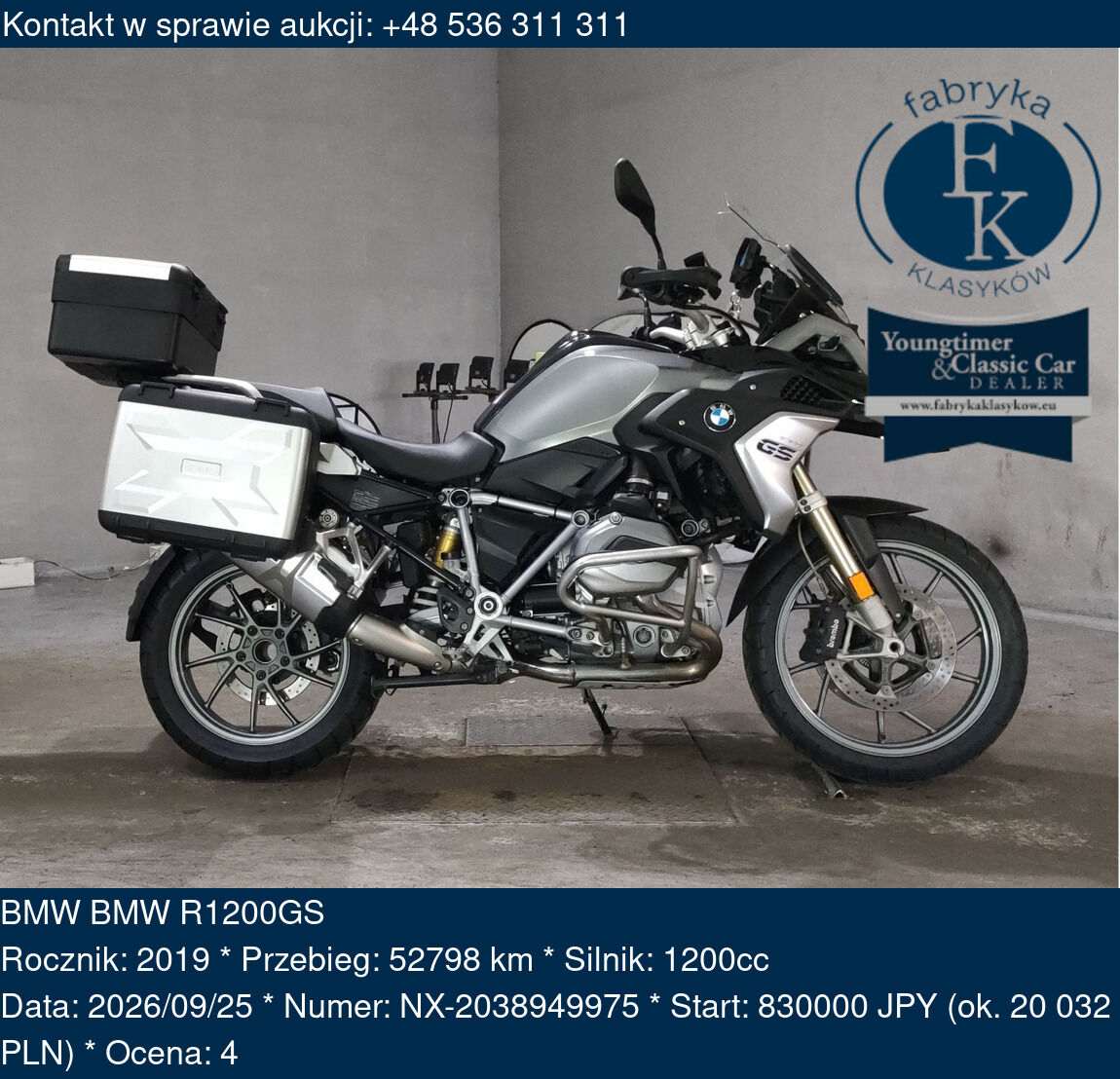 BMW BMW R1200GS 2019 - zdjęcie 2