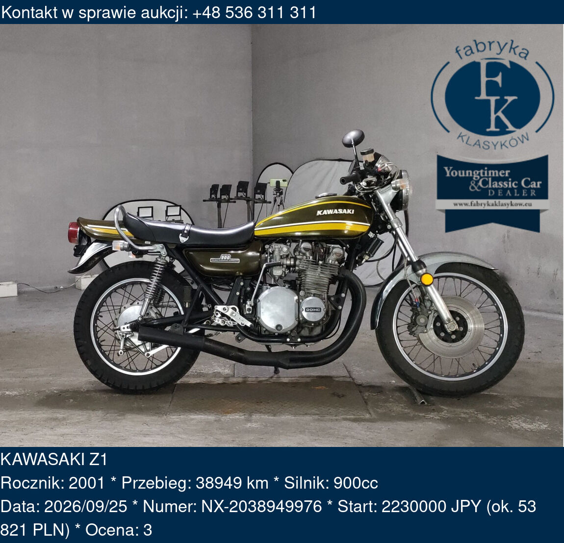KAWASAKI Z1 2001 - zdjęcie 2