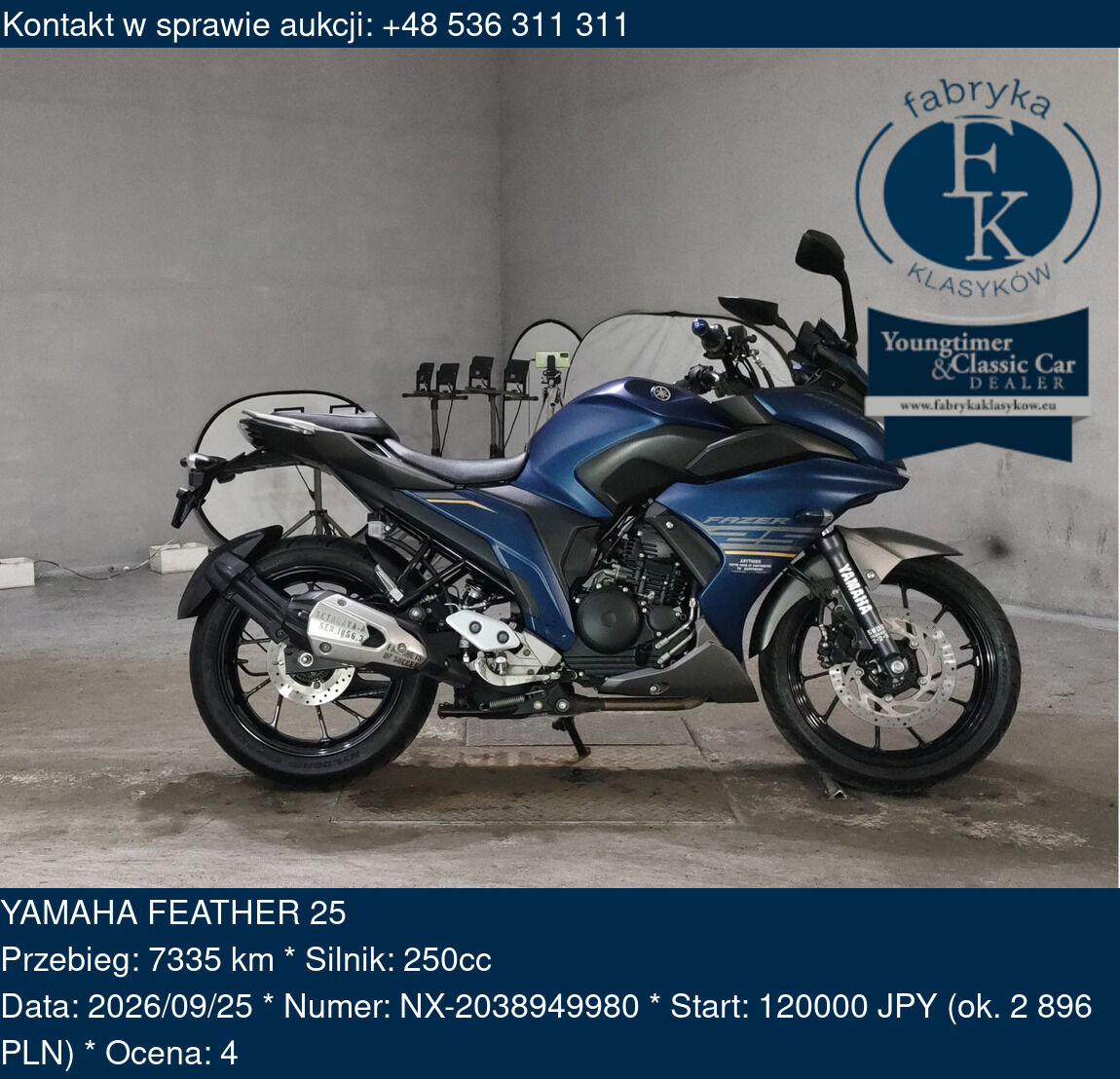 YAMAHA FEATHER 25  - zdjęcie 2