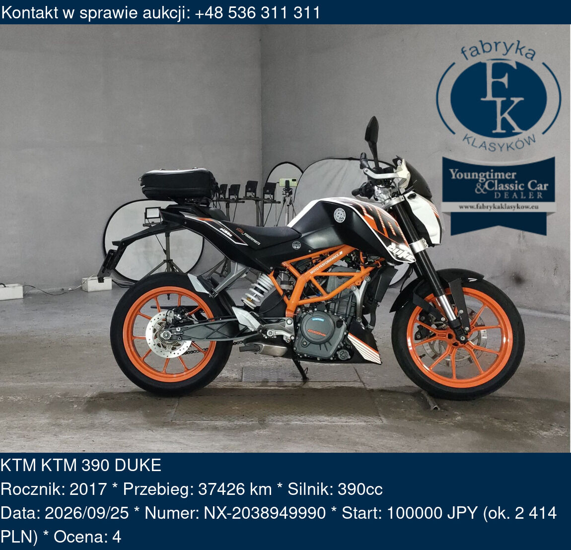 KTM KTM 390 DUKE 2017 - zdjęcie 2