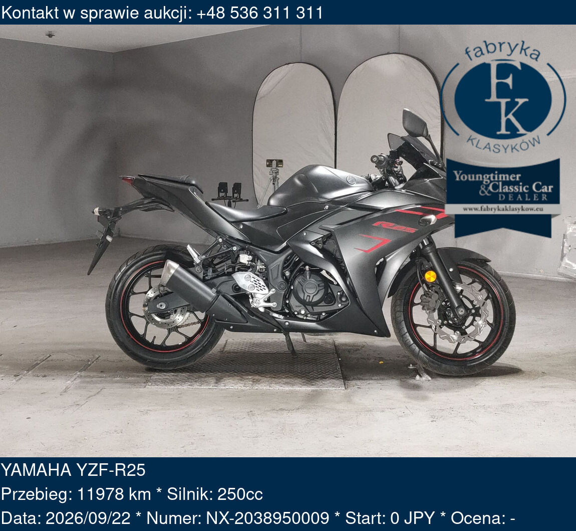 YAMAHA YZF-R25  - zdjęcie 2