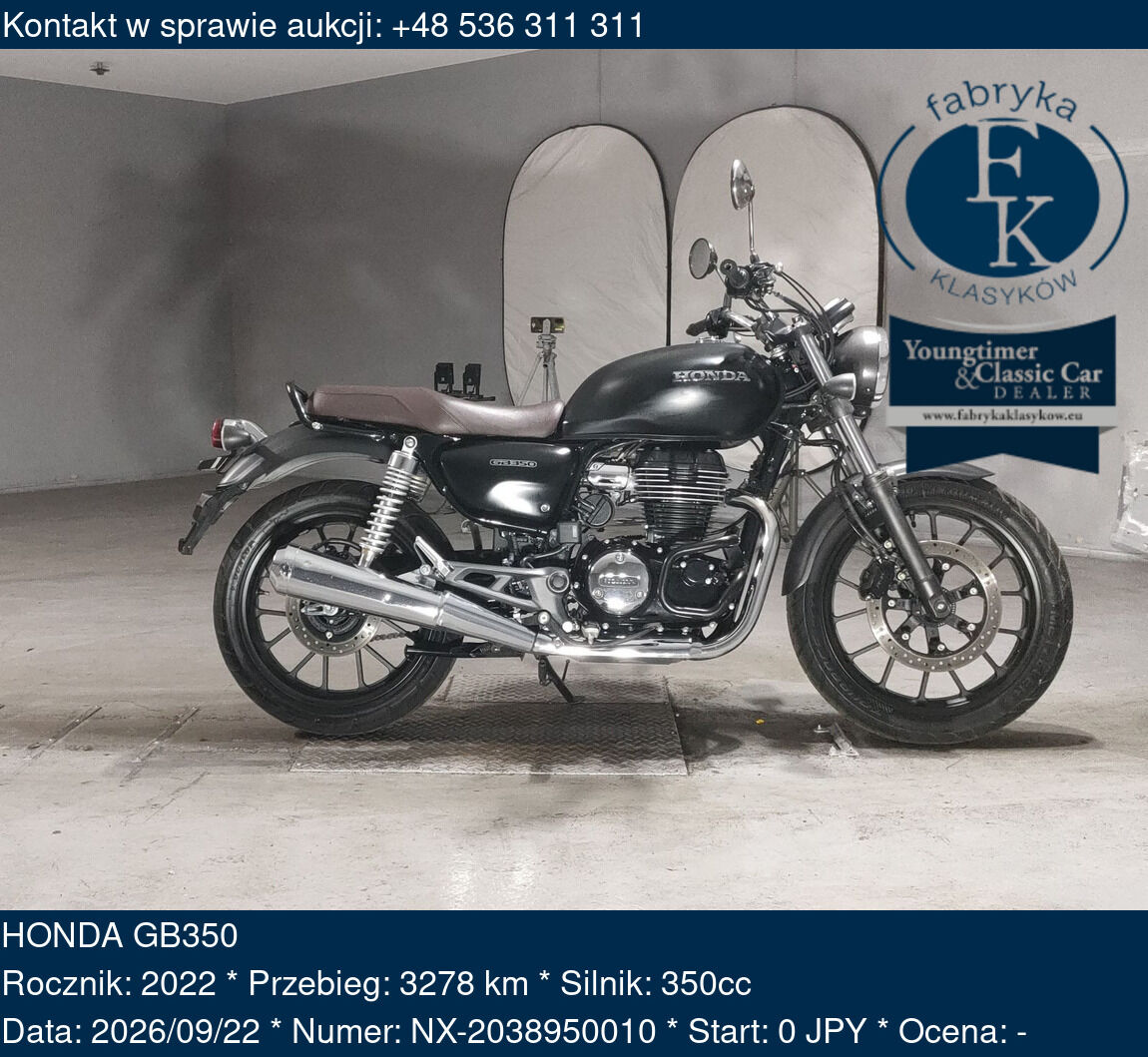 HONDA GB350 2022 - zdjęcie 2
