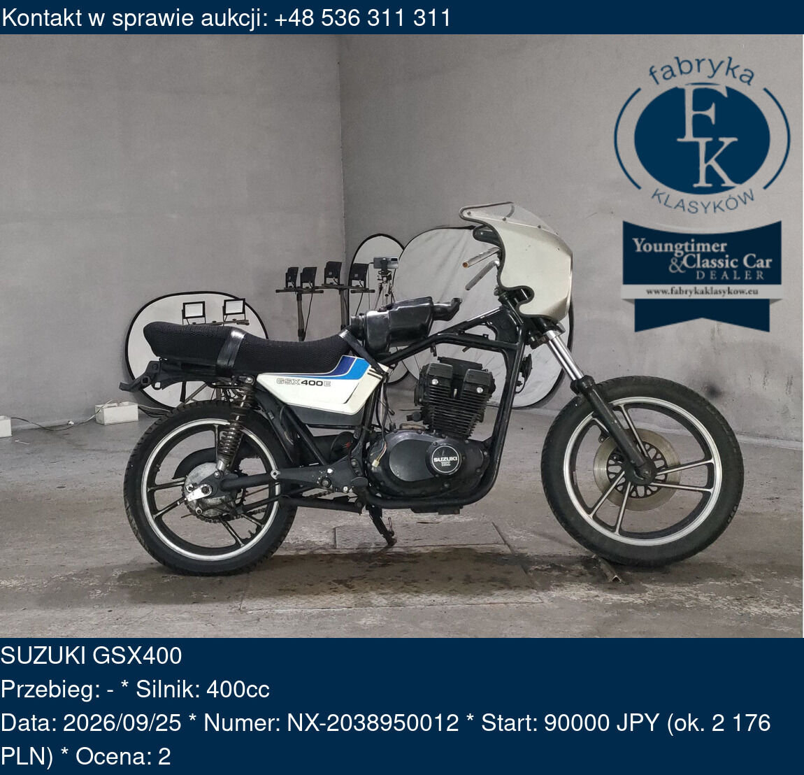 SUZUKI GSX400  - zdjęcie 2