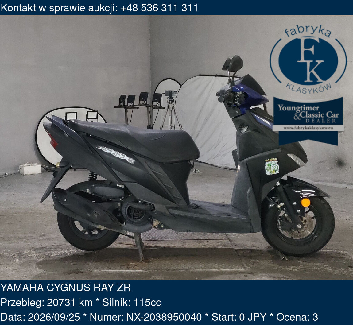 YAMAHA CYGNUS RAY ZR  - zdjęcie 2