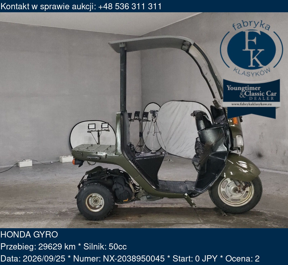 HONDA GYRO - zdjęcie 2
