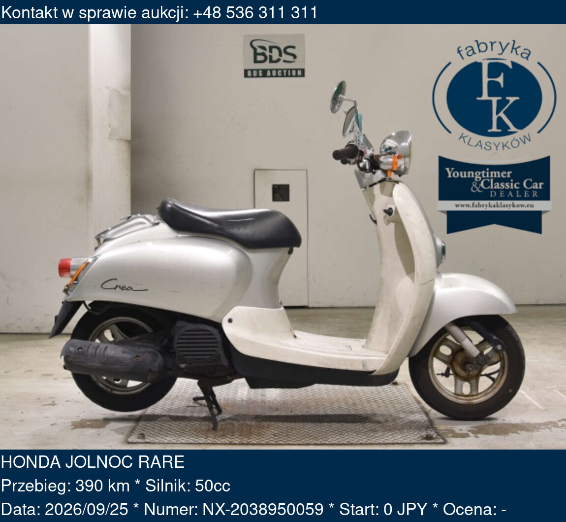 HONDA JOLNOC RARE  - zdjęcie 2