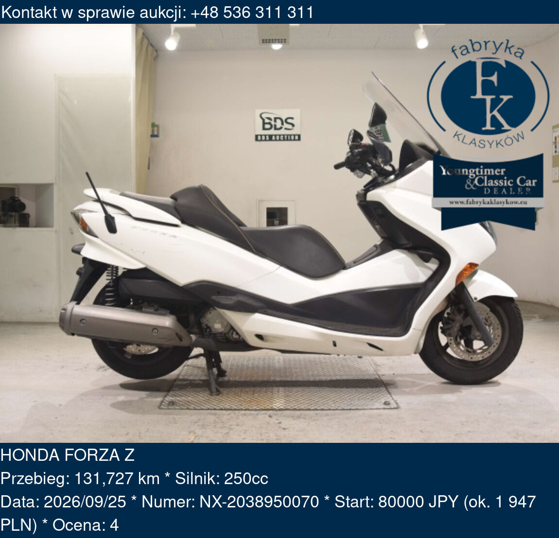 HONDA FORZA Z  - zdjęcie 2