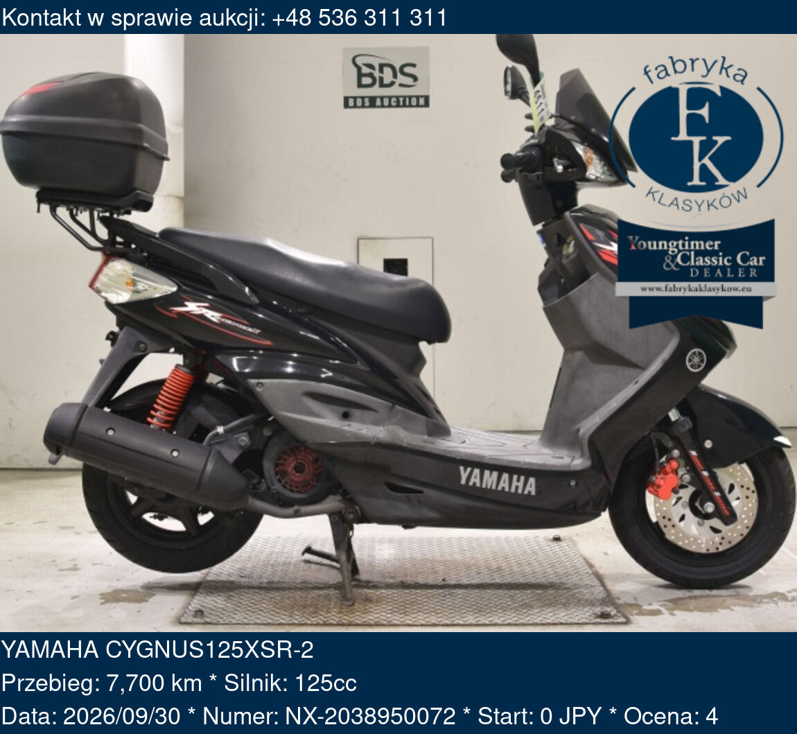 YAMAHA CYGNUS125XSR-2  - zdjęcie 2