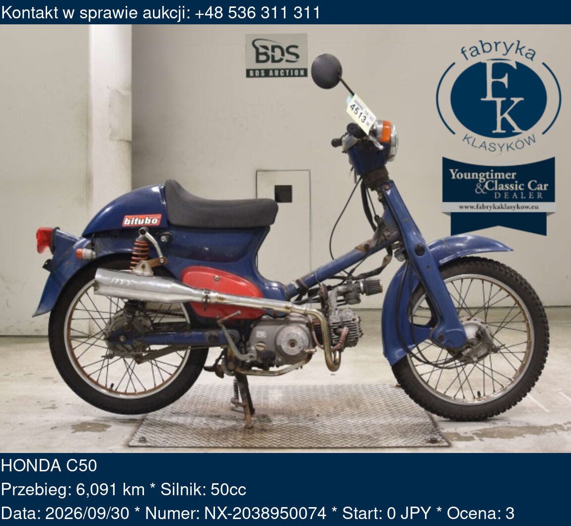 HONDA C50 - zdjęcie 2