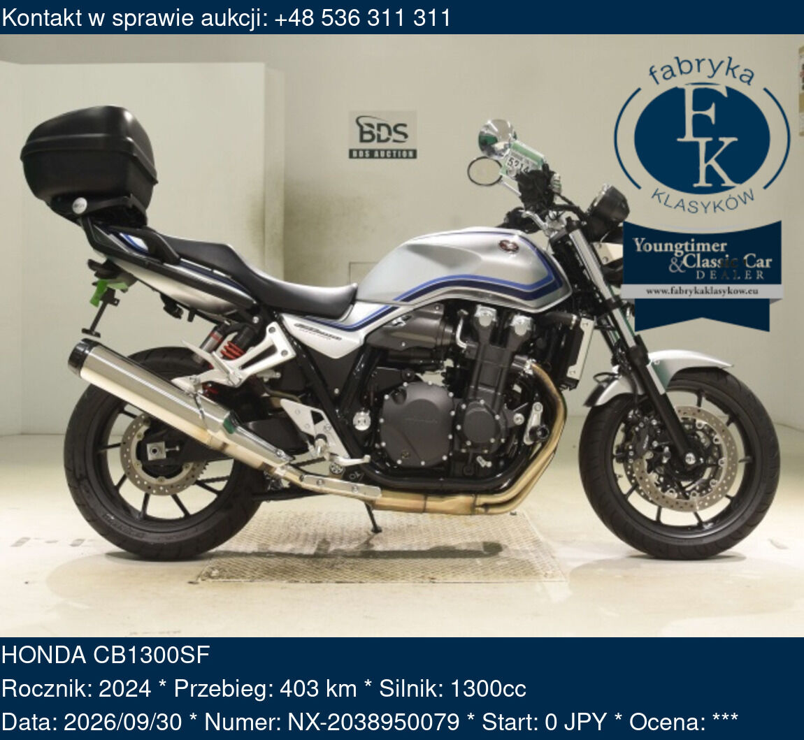 HONDA CB1300SF 2024 - zdjęcie 2