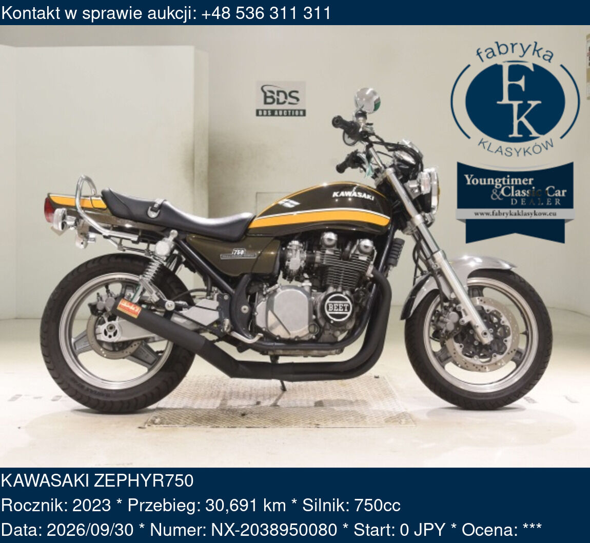 KAWASAKI ZEPHYR750 2023 - zdjęcie 2