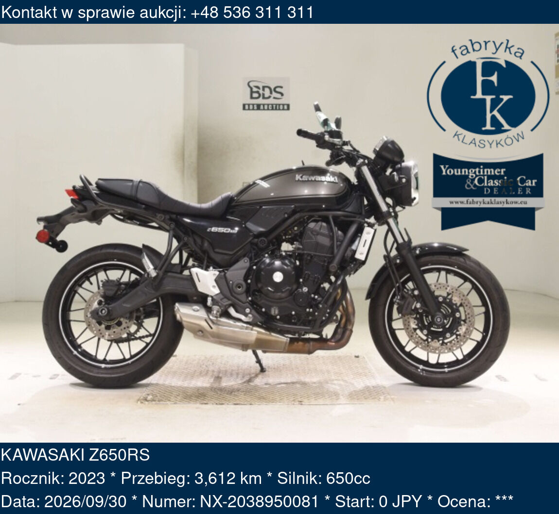 KAWASAKI Z650RS 2023 - zdjęcie 2