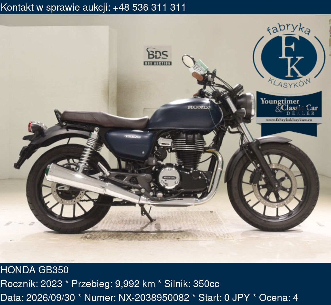 HONDA GB350 2023 - zdjęcie 2