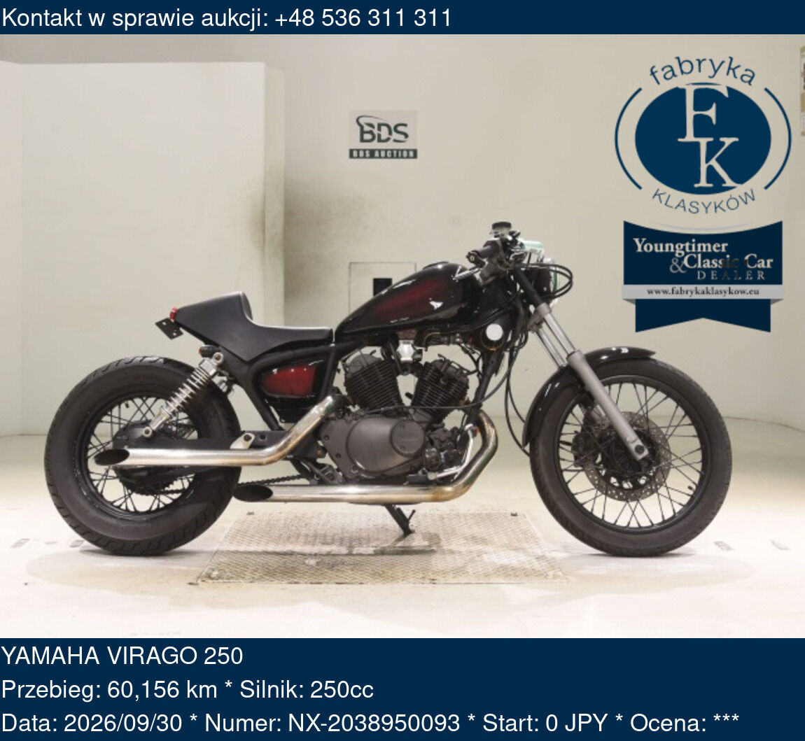 YAMAHA VIRAGO 250  - zdjęcie 2