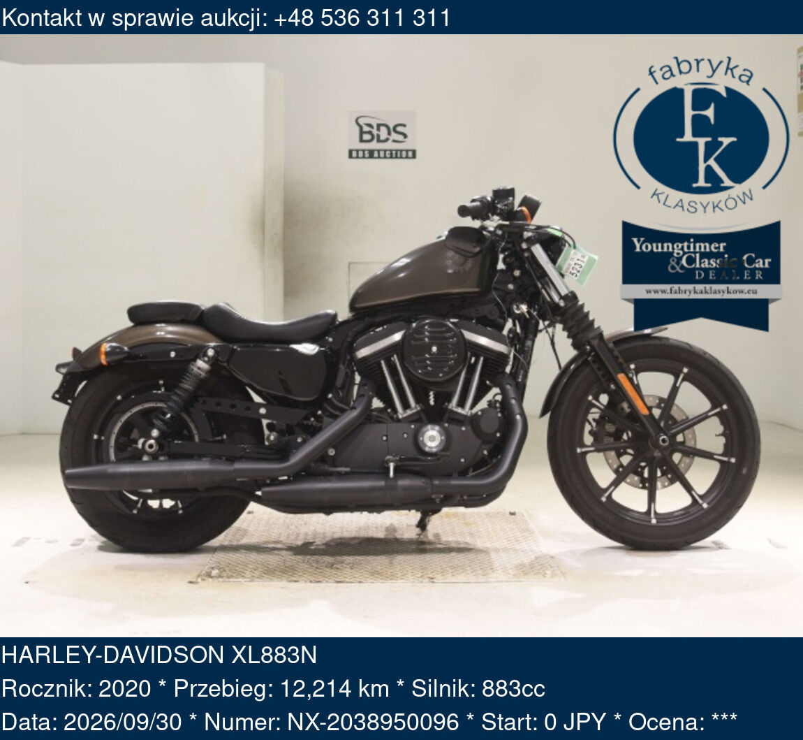HARLEY-DAVIDSON XL883N 2020 - zdjęcie 2