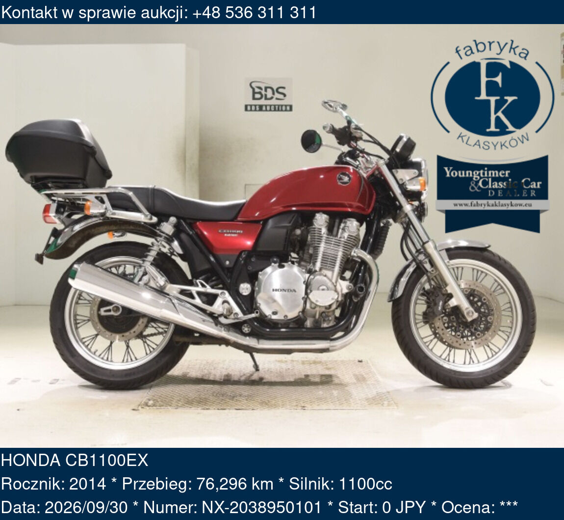HONDA CB1100EX 2014 - zdjęcie 2