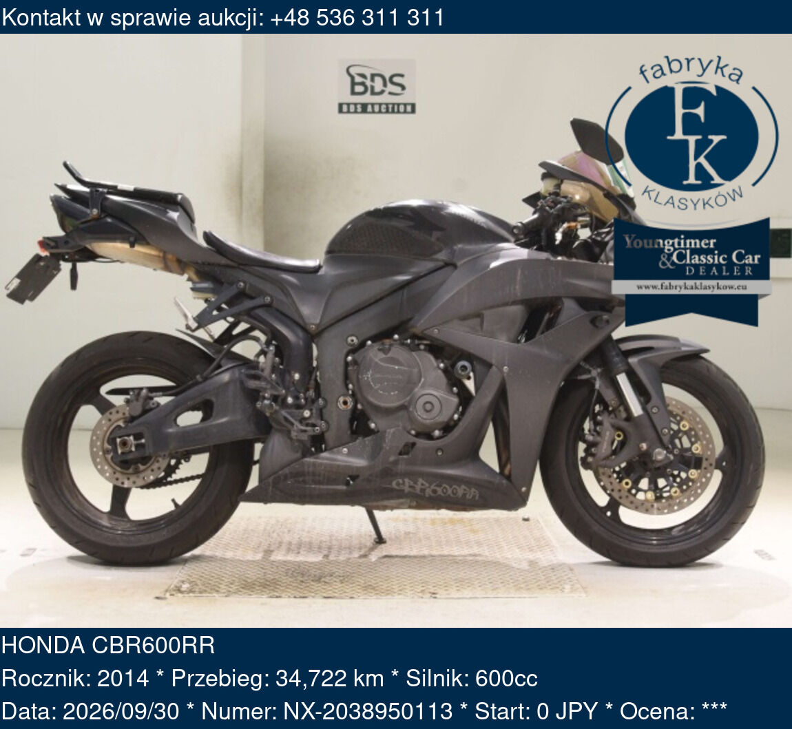 HONDA CBR600RR 2014 - zdjęcie 2