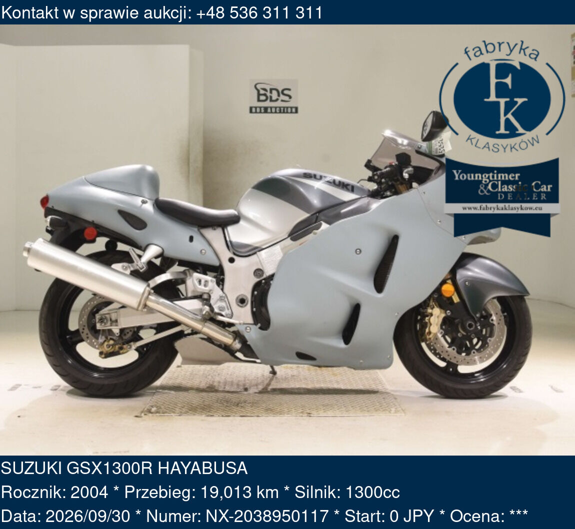 SUZUKI GSX1300R HAYABUSA 2004 - zdjęcie 2