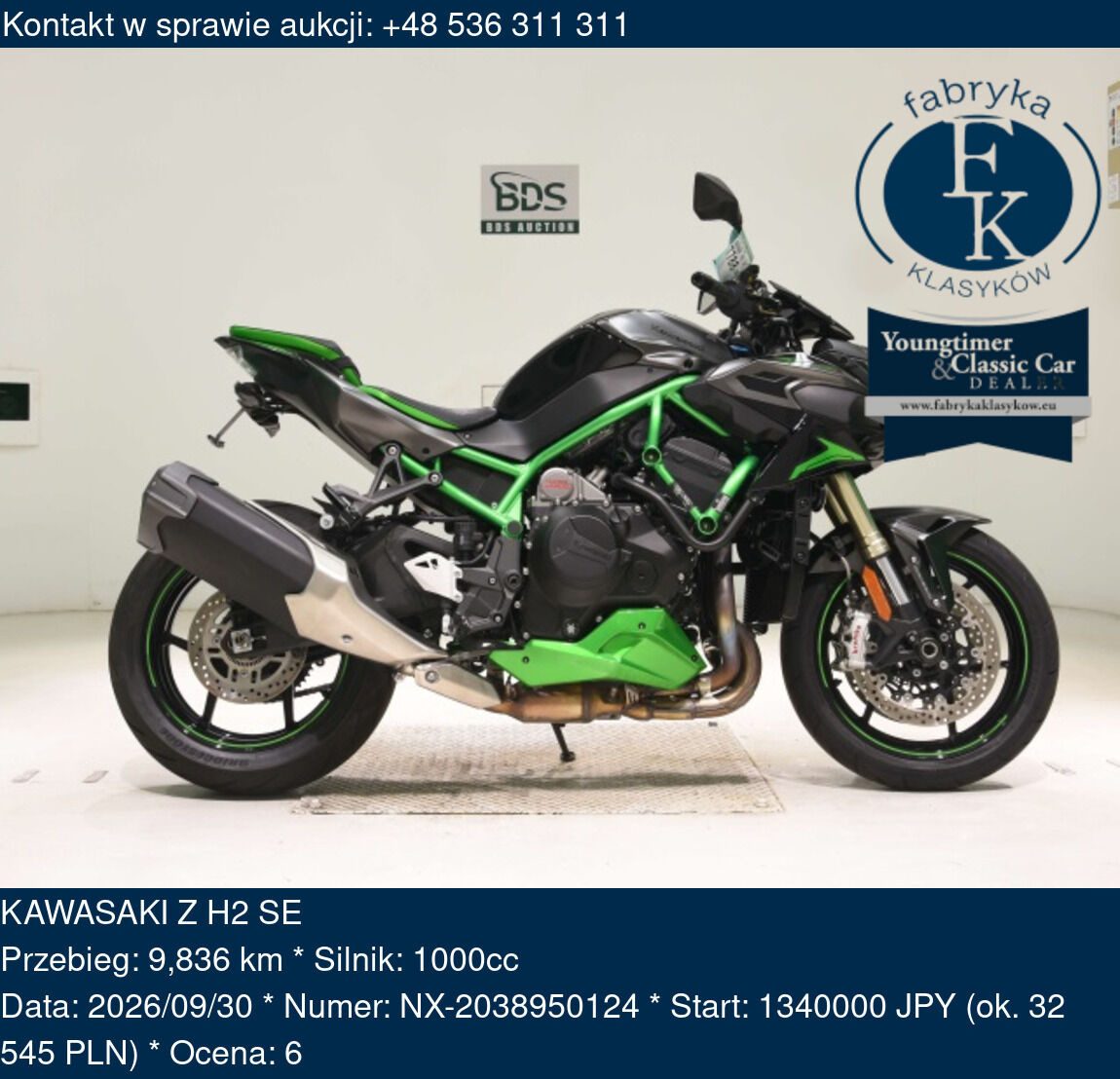 KAWASAKI Z H2 SE  - zdjęcie 2