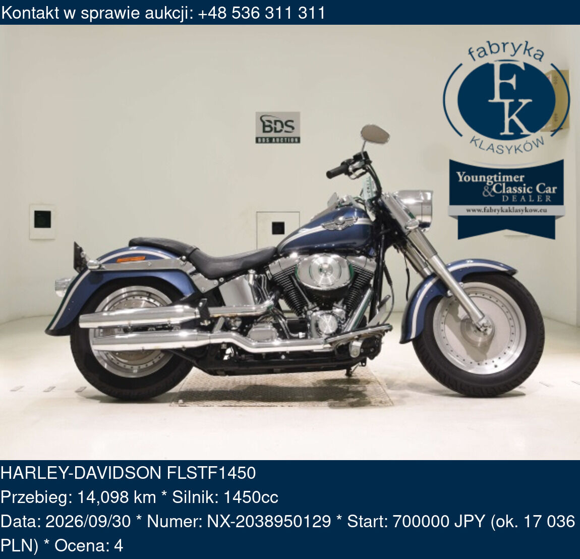 HARLEY-DAVIDSON FLSTF1450 - zdjęcie 2