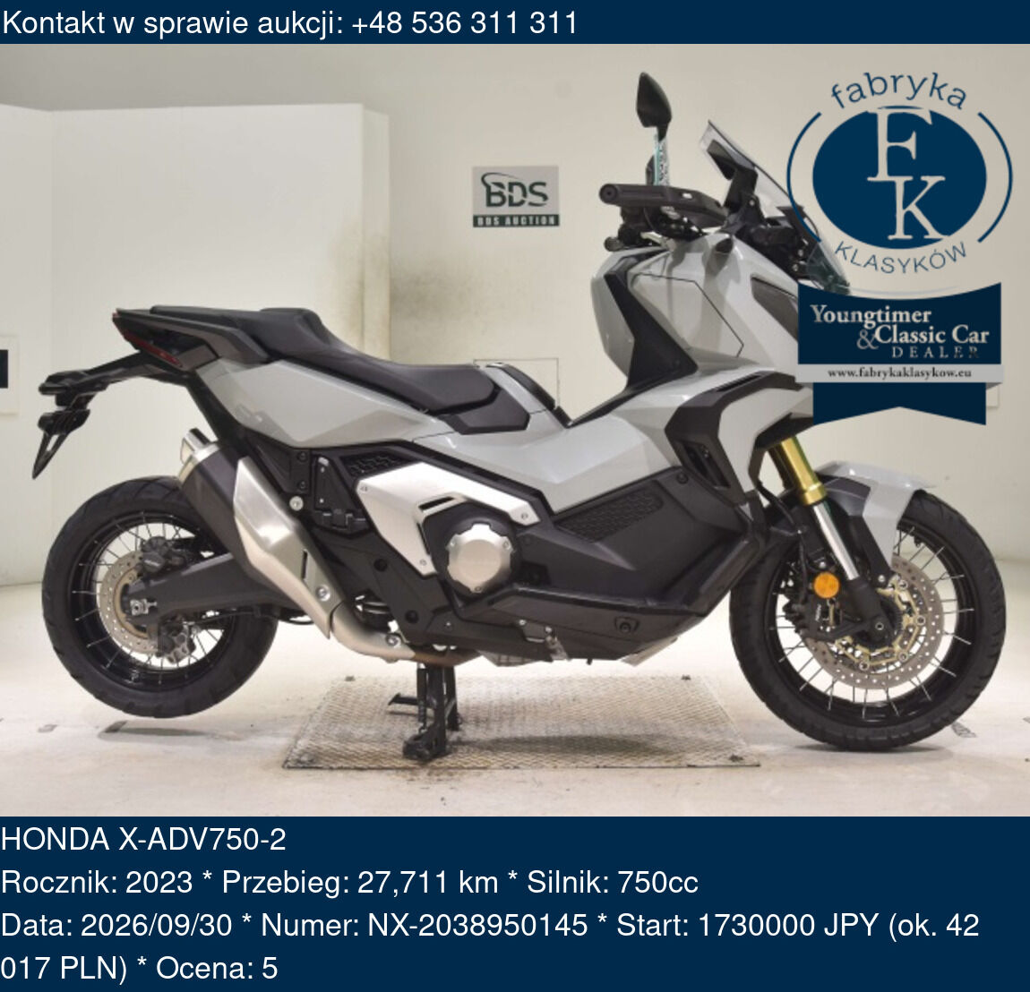 HONDA X-ADV750-2 2023 - zdjęcie 2