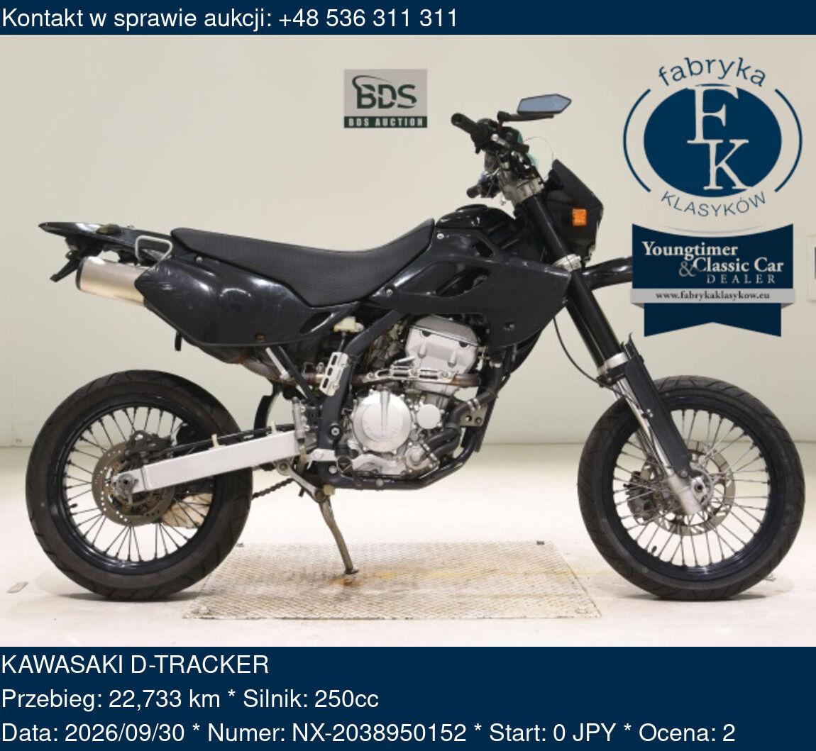 KAWASAKI D-TRACKER  - zdjęcie 2