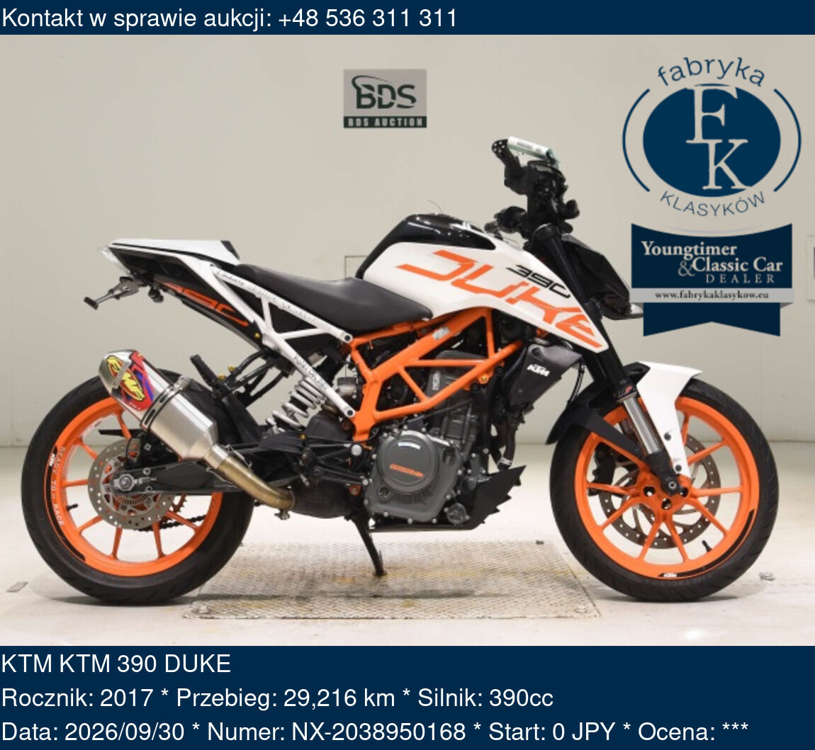 KTM KTM 390 DUKE 2017 - zdjęcie 2