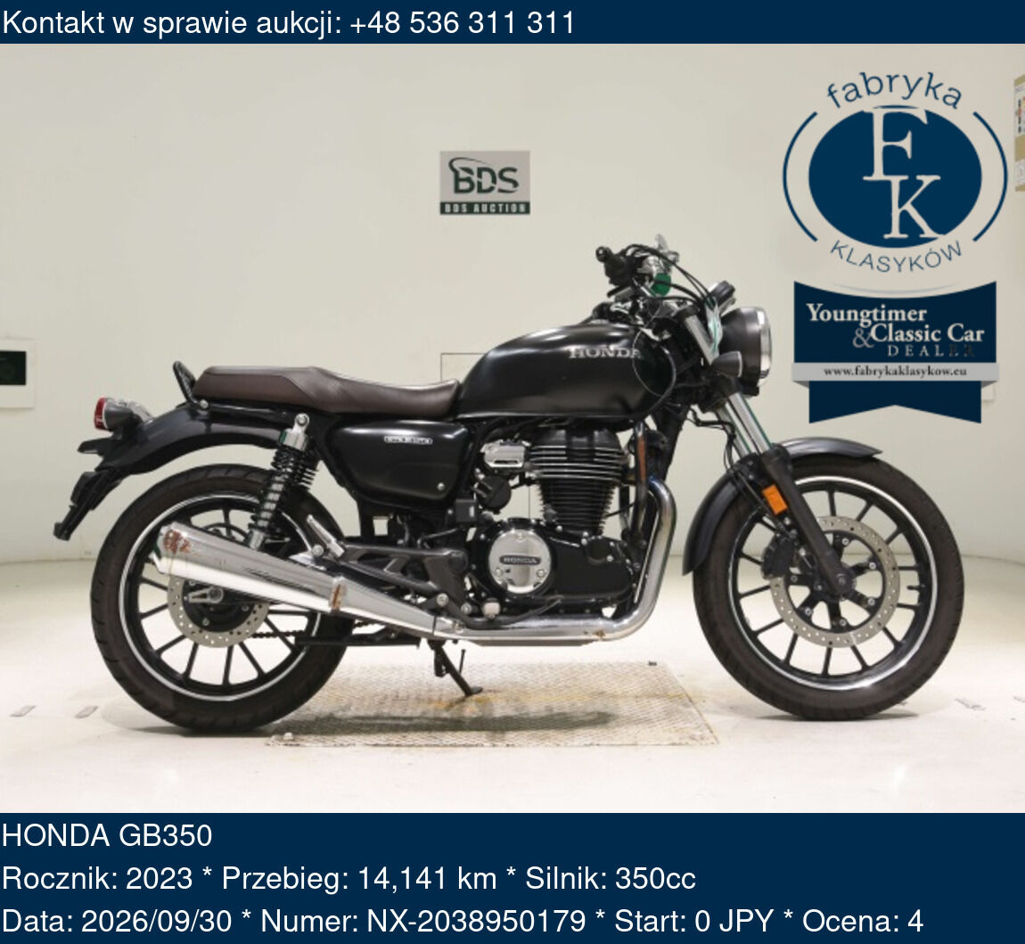 HONDA GB350 2023 - zdjęcie 2