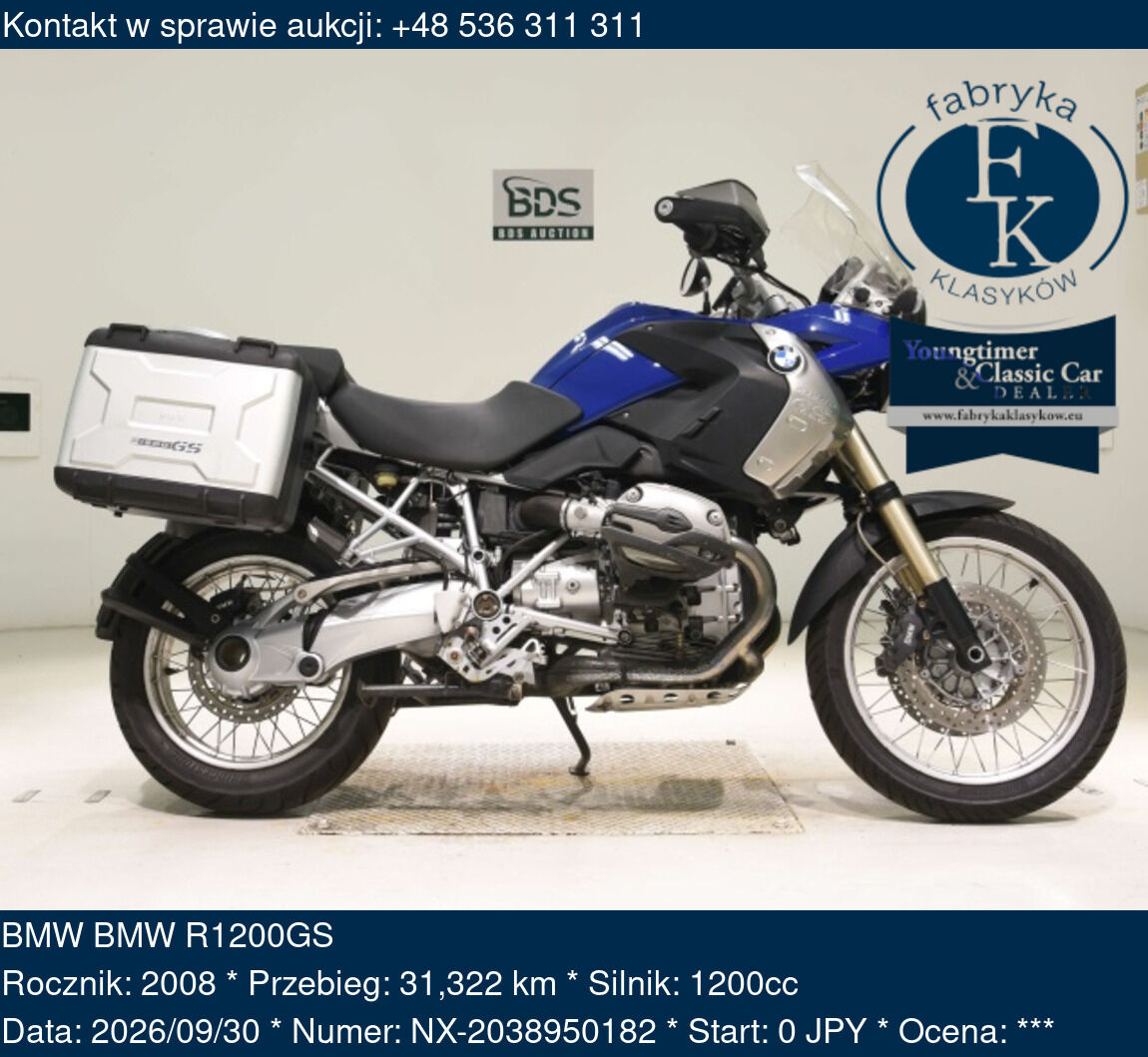 BMW BMW R1200GS 2008 - zdjęcie 2