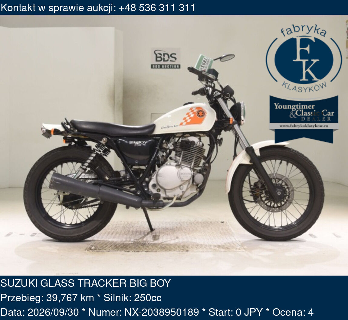 SUZUKI GLASS TRACKER BIG BOY  - zdjęcie 2