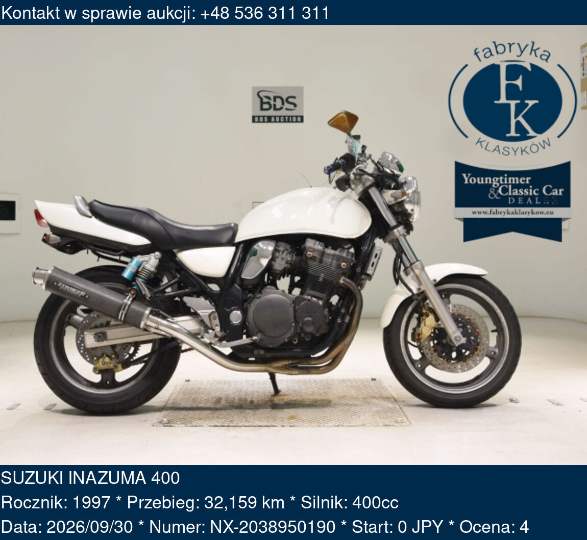 SUZUKI INAZUMA 400 1997 - zdjęcie 2
