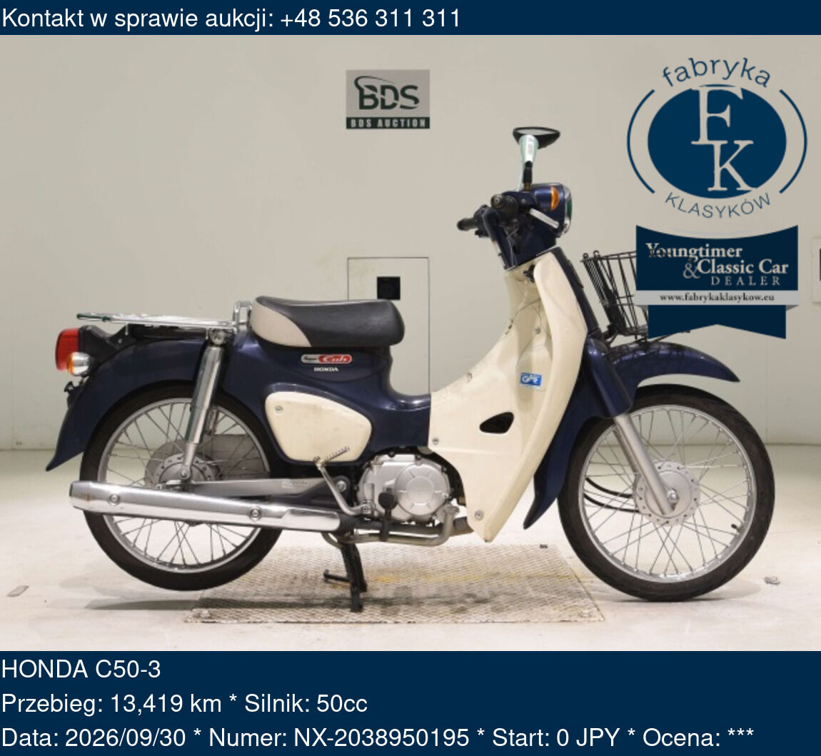 HONDA C50-3 - zdjęcie 2
