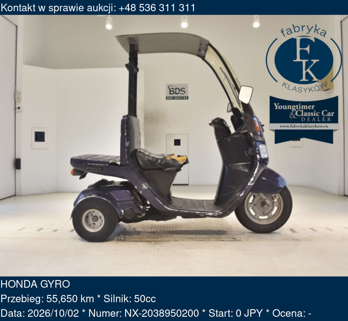 HONDA GYRO  - zdjęcie 2